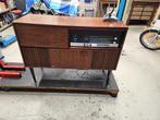 Radiomeubel Philips /Platenspeler Dual 1224., Antiek en Kunst, Ophalen