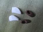 Vintage barbie Tutti todd  sokjes en bruine schoentjes matte, Verzenden, Zo goed als nieuw, Accessoires