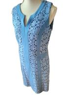 Fantastische jurk van CAROLINE BISS mt 38/40, Blauw, Knielengte, Maat 38/40 (M), Ophalen of Verzenden