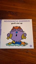 Mevrouwtje Eigenwijs geeft niet op - Kinderboek, Ophalen of Verzenden, Zo goed als nieuw, Verhaal of Sprookje, 6 tot 9 jaar