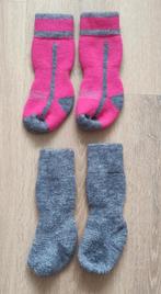 Warme wollen (ski) sokken voor kinderen, 2 paar, maat 23-26, Ophalen of Verzenden, Nieuw, Jongen of Meisje, Sokken