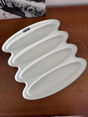 Vintage kunststof snackschaal Robex - made in Italy beschikbaar voor biedingen
