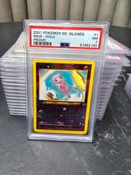 2001 Pokémon SO Islands Mew Holo Promo #1 PSA 7, Hobby en Vrije tijd, Verzamelkaartspellen | Pokémon, Ophalen of Verzenden, Losse kaart