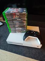 Xbox One S 500GB + 15 Games + Custom Controller, Xbox One S, Ophalen of Verzenden, Met 1 controller, 500 GB