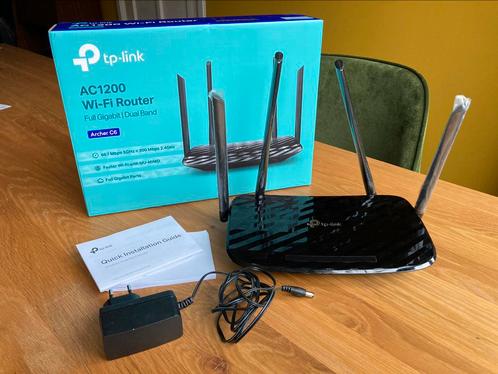 TP-Link Archer C6 wifi router, Computers en Software, Netwerk switches, Zo goed als nieuw, Ophalen of Verzenden