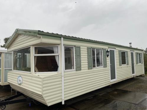 Zeer mooie Willerby 10.50x3.75 pannenpunt dak enkel glas, Caravans en Kamperen, Stacaravans, tot en met 6, Ophalen