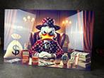 Dagobert Duck Plexiglas Schilderij 50x80cm, Antiek en Kunst, Ophalen of Verzenden