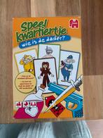 Speel Kwartiertje Wie is de dader? Bordspel Jumbo, Een of twee spelers, Ophalen, Gebruikt