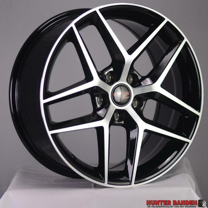 set 18 inch 5F velgen Seat Leon Cupra Ateca Altea Exeo 5x112, Auto-onderdelen, Banden en Velgen, Velg(en), 18 inch, Nieuw, Ophalen of Verzenden