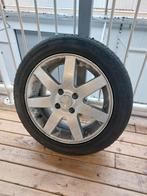 Lichtmetalen velgen 15 inch met winterbanden continental, Auto-onderdelen, Banden en Velgen, Ophalen, Gebruikt, 15 inch, Velg(en)