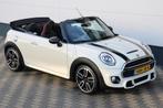 Mini Cabrio 2.0 Cooper S 192PK JCW-Pack LED Navi HUD H&K !, Auto's, Voorwielaandrijving, Gebruikt, Zwart, Cabriolet