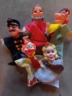 Vintage Poppenkastpoppen Set van 5, Kinderen en Baby's, Speelgoed | Poppen, Ophalen of Verzenden, Gebruikt