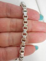 Zilveren vintage schakelarmband nr.1372, Sieraden, Tassen en Uiterlijk, Armbanden, Verzenden, Zo goed als nieuw, Zilver, Zilver