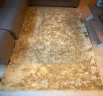 Vloerkleed geel/goud hoogpolig, Huis en Inrichting, Stoffering | Tapijten en Kleden, Ophalen, Gebruikt, 200 cm of meer, 200 cm of meer