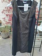 Nieuw zwart jurkje met kant en leder bewerkt. Maat M, Kleding | Dames, Zwart, Nieuw, Miss Etam, Boven de knie