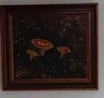 Herfst schilderij paddestoelen., Ophalen of Verzenden