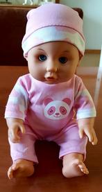 Lief babypopje met slaapogen., Ophalen of Verzenden, Zo goed als nieuw, Babypop