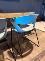 6 x Design Kicca stoel  - showroom modellen, Huis en Inrichting, Stoelen, Ophalen, Kunststof, Blauw, Zo goed als nieuw