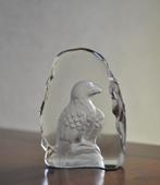 Vintage Eagle Adelaar Vogel in Glas Presse Papier 9 cm, Antiek en Kunst, Ophalen of Verzenden