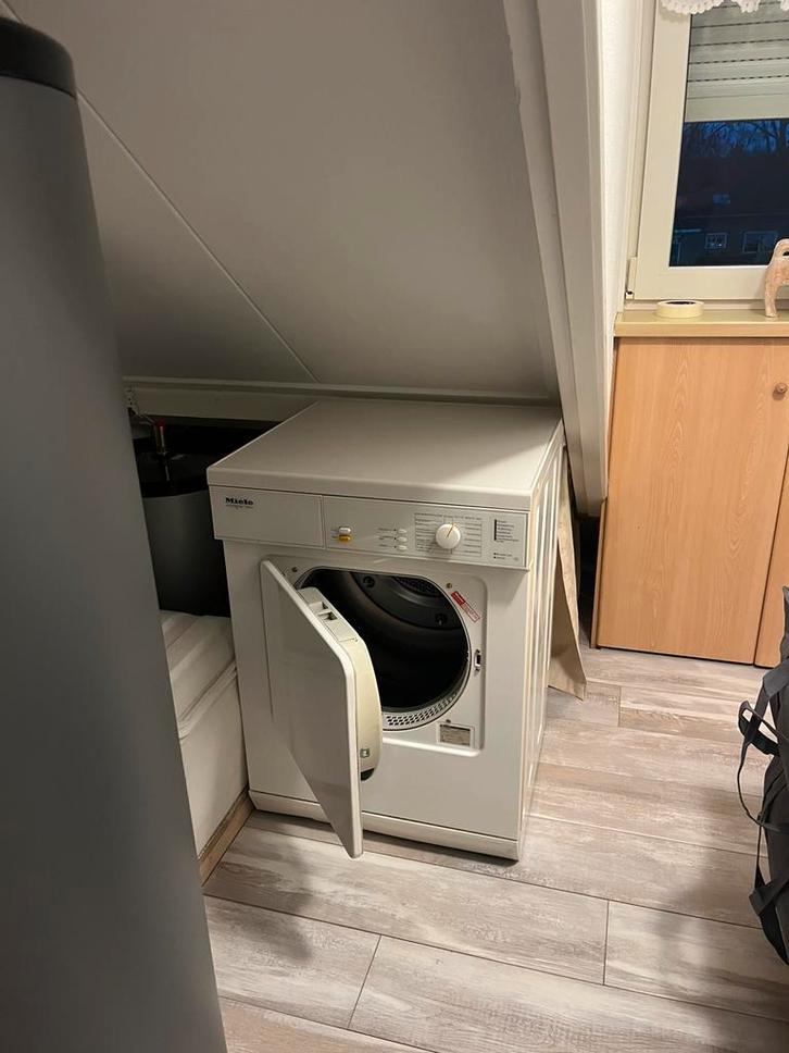 Gasgetookte wasdroger, Witgoed en Apparatuur, Wasdrogers, Gebruikt, Luchtafvoer, Voorlader, 85 tot 90 cm, Energieklasse A of zuiniger