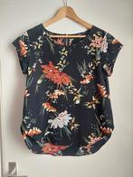 Vintage style bohemian bloemen shirt tuniek Only, mt 40, Maat 38/40 (M), Only, Zwart, Ophalen of Verzenden