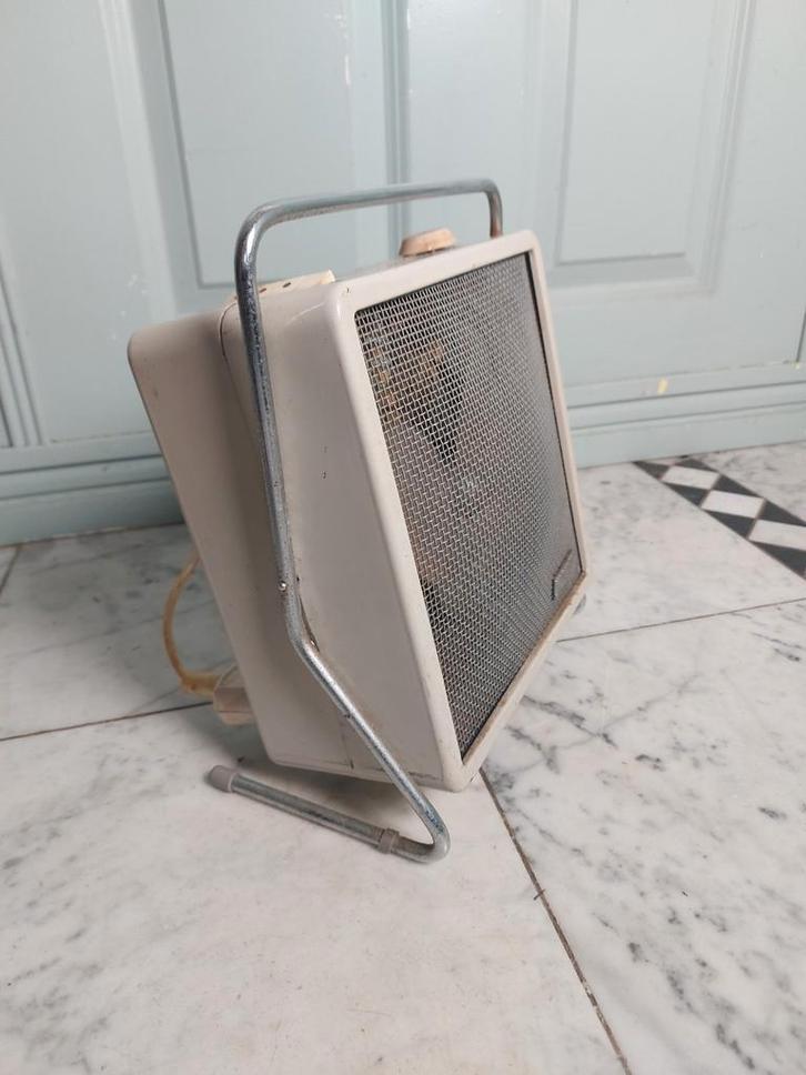 Vintage straalkachel met ventilator x 3, Huis en Inrichting, Kachels, Gebruikt, Vrijstaand, Overige soorten, Elektrisch, Ophalen of Verzenden