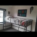 Half Hoogslaper Antraciet donkergrijs, Huis en Inrichting, Ophalen, Gebruikt, Eenpersoons, Minder dan 160 cm