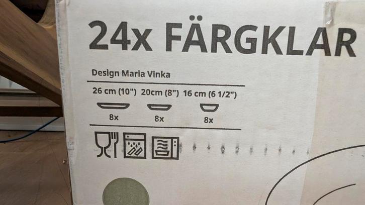 Ikea Färgklar Servies - Olijfgroen - Nieuw!, Huis en Inrichting, Keuken | Servies, Nieuw, Compleet servies, Effen, Aardewerk, Ophalen of Verzenden