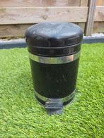 Zwarte pedaalemmer - Gebruikt, Kunststof, Gebruikt, Met pedaal, Ophalen of Verzenden