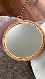 Bamboe spiegel, Minder dan 50 cm, Ophalen of Verzenden, Zo goed als nieuw, Minder dan 100 cm