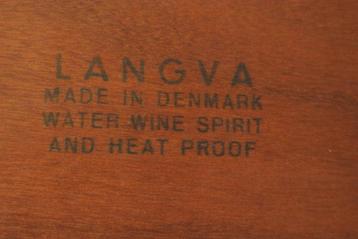 Dienblad Langva made in Denmark ( retro vintage sixties ) beschikbaar voor biedingen