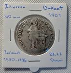 Zilveren Dukaat 1701 Zeeland/ Nederland, Postzegels en Munten, Munten | Nederland, Zilver, Ophalen of Verzenden