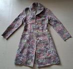 Unieke jas met bloemen, Kleding | Dames, Jassen | Winter, Verzenden, Zo goed als nieuw, Maat 38/40 (M), Overige kleuren