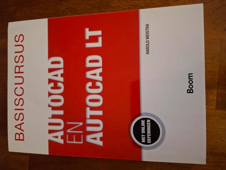 Harold Weistra - Basiscursus AutoCAD en AutoCAD LT, Boeken, Informatica en Computer, Zo goed als nieuw, Ophalen of Verzenden