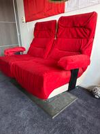 Vintage Bioscoopstoelen uit Los Angeles, Huis en Inrichting, Stoelen, Gebruikt, Twee, Ophalen of Verzenden, Stof