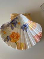 Grote Jacobsschelp decoupage met Swarovski bedeltje, Ophalen of Verzenden
