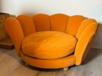 Luxe Okergele Hondensofa – Comfortabel & Uniek, Ophalen, Gebruikt, Stof