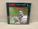 Queen lp hoes puzzel news of the world 500 stukjes, Verzenden, 500 t/m 1500 stukjes, Zo goed als nieuw, Legpuzzel