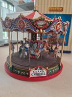Lemax the grand carousel •bewegende draaimolen Carnival 2018, Ophalen of Verzenden, Zo goed als nieuw