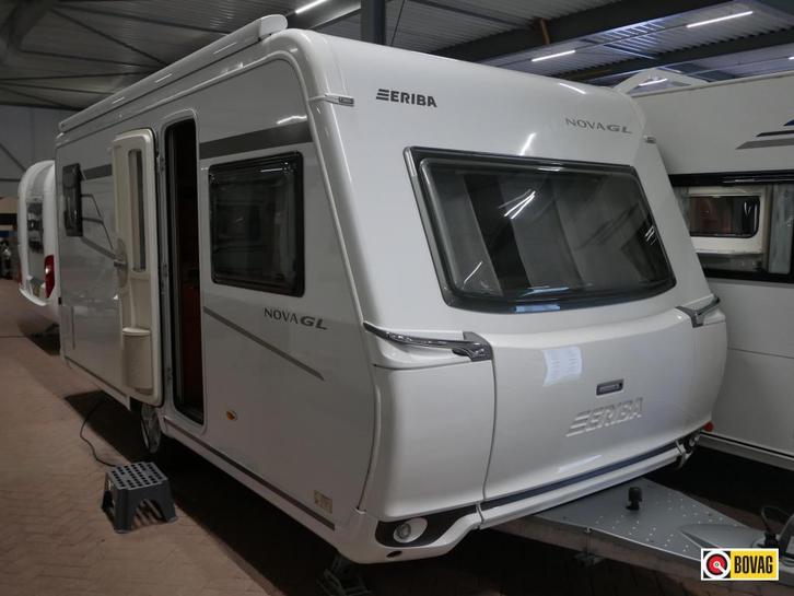 Eriba Nova GL 465 Incl. mover en luifel, Caravans en Kamperen, Caravans, Bedrijf, tot en met 4, 1000 - 1250 kg, Rondzit, Eriba