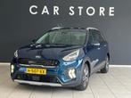 Kia Niro 1.6 GDi Hybrid DynamicLine, Blauw, Leder en Stof, Origineel Nederlands, Bedrijf
