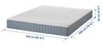 IKEA Valevag Matras 140x200 - Zo Goed Als Nieuw!, Ophalen, Tweepersoons, 140 cm, Zo goed als nieuw