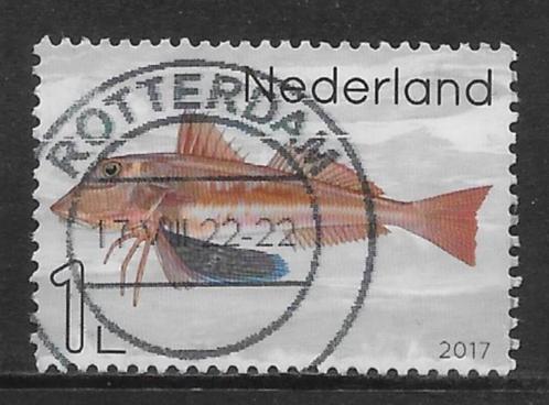 2017, Leven in de Noordzee, Rode Poon [3551] (K1208) TAND LO, Postzegels en Munten, Postzegels | Nederland, Ophalen of Verzenden