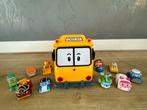 Robocar poli opberg bus incl. 10 personages/voertuigen!, Ophalen of Verzenden, Gebruikt