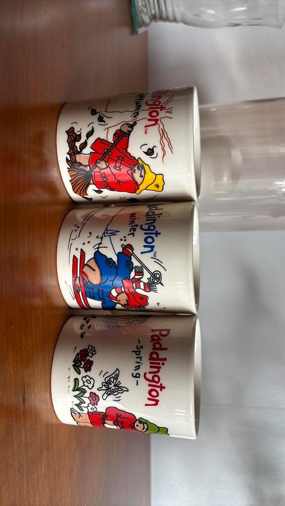 Paddington mokken (staffordshire), Verzamelen, Glas en Borrelglaasjes, Zo goed als nieuw, Overige typen, Ophalen