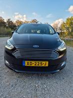 Ford C-Max 1.0 Titanium 2019 airco navi trekhaak ZEER MOOI, Stof, Zwart, Bedrijf, Handgeschakeld
