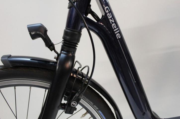 Gazelle Ami C7 HMS Dames blauw 49cm 26inch 2023, Fietsen en Brommers, Elektrische fietsen, Gebruikt, Gazelle, 47 tot 51 cm