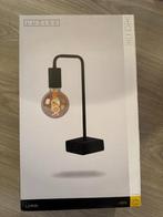 Tafellamp zwart, Huis en Inrichting, 50 tot 75 cm, Ophalen of Verzenden, Zo goed als nieuw, Glas