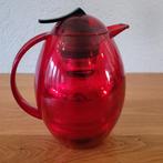 Emsa Melody retro thermoskan rood doorschijnend 1 liter, Ophalen of Verzenden, Zo goed als nieuw