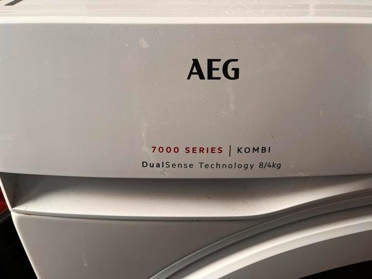 AEG Wasmachine/Droger Kombi 8/4kg - 3.5 jaar oud, Witgoed en Apparatuur, Was-droogcombinaties, Gebruikt, 8 tot 10 kg, 85 tot 90 cm